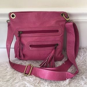 Avorio Leather Crossbody Bag